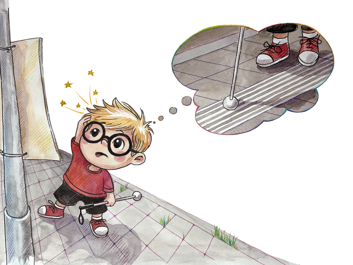 Weitere Illustration aus dem Buch „Theo und der Zauberstab